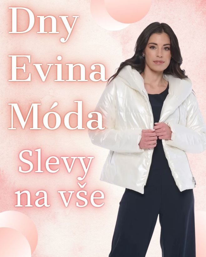 Dny EVINA MÓDA - slevy na vše 💕🛍️ Zlevnili jsme všechny kousky - ideální čas pro výhodné a stylové nákupy. 🍂 10 % sleva na...